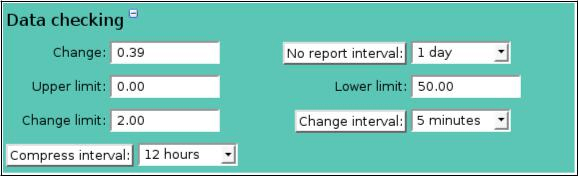 Point Type Edit Data Checking